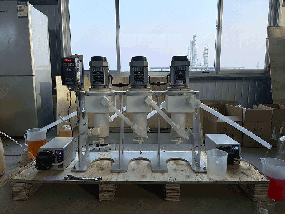 實驗型三級逆流離心萃取機(jī)